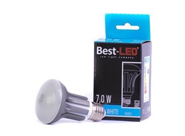 Best-Led E27 7W studená bílá BL-R63-7-CW