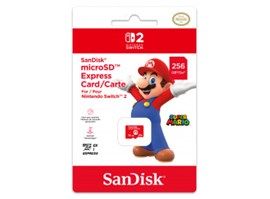 NS2 microSD Express card 256 GB Sandisk