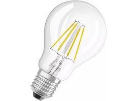 Osram Led Value Cl A  Fil 40 4W/827 E27