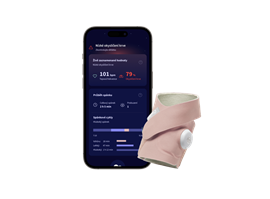 Owlet Dream Sock - Dusty Rose