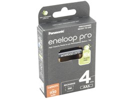 Panasonic Eneloop Nabíjecí baterie AAA Pro N 930mAh Ni-MH 4ks Blistr