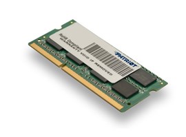 PATRIOT 4GB SO-DIMM DDR3-1600MHz 1,35V SR PSD34G1600L81S