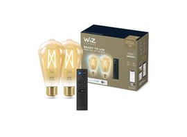 WiZ LED 2xE27 ST64 + ov. 8719514551077 A