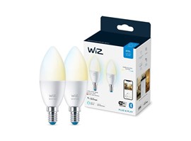 WiZ LED 2xE14 C37 8719514551336 27-65K