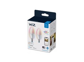 WiZ LED 2xE14 C37 8719514551336 RGB