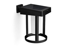 Camil UltraEfficient solární venkovní nástěnné LED svítidlo 1,4W 250lm 3000K IP44, černé