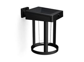 Camil UltraEfficient solární venkovní nástěnné LED svítidlo 1,4W 250lm 3000K IP44, černé