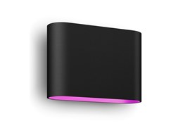 Hue Dymera venkovní nástěnné LED svítidlo 10,2W 1020lm 2000-6500K RGB IP44, černé
