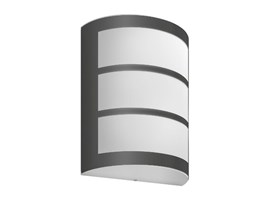 Python UltraEfficient venkovní nástěnné svítidlo LED 3,8W 800lm 2700K IP44, antracitové