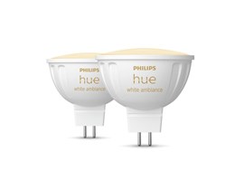 Philips sada 2x LED Stmívatelná žárovka Hue WA GU5,3/MR16/5,1W/12V 2200-6500K P5827
