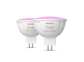 Philips sada 2x LED RGBW Stmívatelná žárovka Hue WACA GU5,3/MR16/6,3W/12V P5829