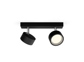 Philips Bracia LED Bodové svítidlo 2xLED/5,5W/230V černá