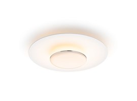 Philips Garnet  LED Stmívatelné stropní svítidlo Scene switch LED/40W/230V 2700K stříbrná