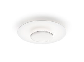 Philips Garnet LED Stmívatelné stropní svítidlo Scene switch LED/40W/230V 4000K stříbrná