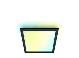 Philips WiZ přisazený panel 30x30 12W černá