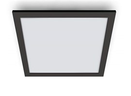 Philips WiZ přisazený panel 60x60 12W černá