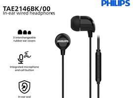 Philips TAE2146BK Drátová sluchátka
