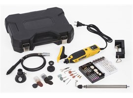 POWERPLUS POWX1341 Přímá multifunkční bruska 200 W + 126 ks příslušenství