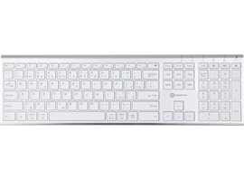 Powerton Klávesnice UltraSlim CZ/SK bílá