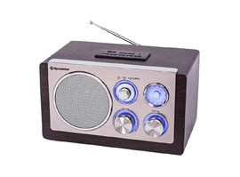 Roadstar HRA-1345NUS/WD Retro radiopřijímač