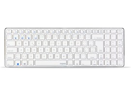 Rapoo E9100M klávesnice bílá