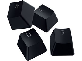 PBT Keycap + Coiled Cable Upgrade Set - Classic Black - US/UK