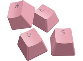 PBT Keycap + Coiled Cable Upgrade Set - Quartz Pink - US/UK