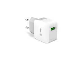 Cestovní nabíječka Celly TURBO s USB výstupem, 2.4 A