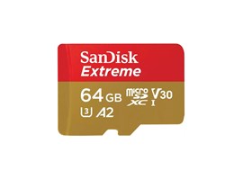 SanDisk Extreme microSDXC 64GB 170MB/s + adaptér
