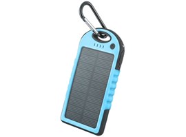 Setty solární power banka 5000mAh modrá