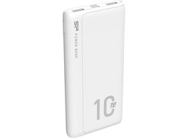 SILICON POWER QP15 Powerbank External battery 10000 mAh 2x USB QC 3.0 1x USB-C PD (SP10KMAPBKQP150W) White