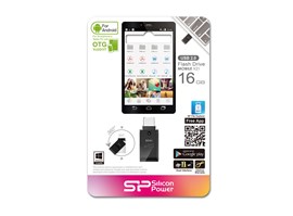 USB-OTG flash disk s druhým microUSB konektorem Silicon Power Mobile X21, 16GB, USB 2.0