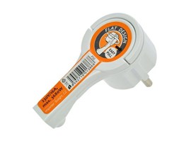 Solight zástrčka lomená, nízký profil od stěny, IP20, P50