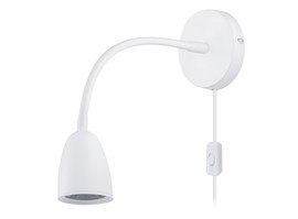 Solight LED nástěnná lampička, stmívatelná, 4W, 280lm, 3000K, bílá
