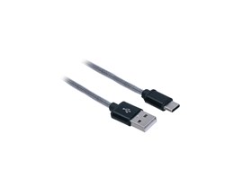 Solight SSC1602-S USB-C, USB 2.0 A konektor - USB-C 3.1 konektor, 2m