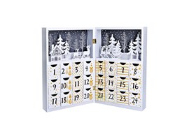 Solight adventní kalendář, 8 LED, 1V244