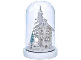 Solight vánoční zasněžený domek