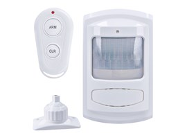 Solight GSM alarm, pohybový senzor, dálk. ovl., bílý