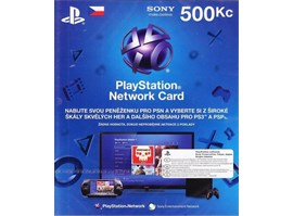 Sony PlayStation Store - 500Kč