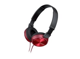 Sony sluchátka MDR-ZX310,červ.