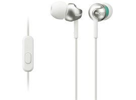 Sony MDR-EX110APW sluchátka s mikrofonem, White