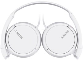 Sony MDR-ZX110W hud. sluchátka 30mm s mostem,White