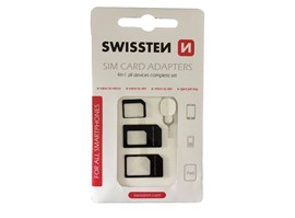 Swissten SIm Adaptér 4in1