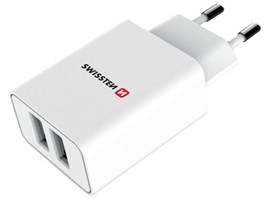 Swissten Adaptér Smart IC 2xUSB 2,1A