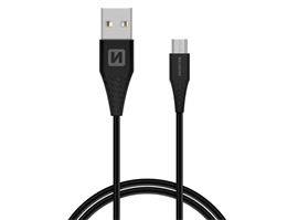 Swissten Datový kabel Micro USB 1,5m, černý 