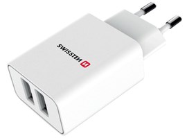 Swissten Adaptér Smart IC 2x USB 2,1A W