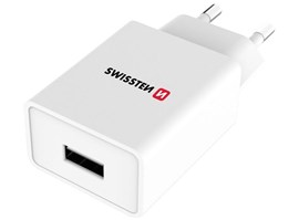 Swissten SMART IC 1x USB 1A POWER bílý