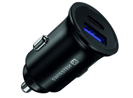 Swissten Síťový adaptér USB-C, Qc 3,0, 36w