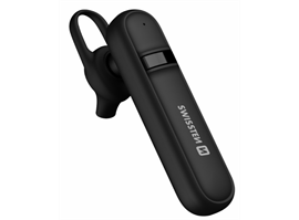 Swissten Bluetooth Headset Caller Cerný