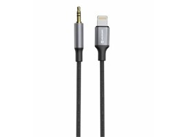 Swissten adaptér Light/JACK 1,5 M ČERNÝ